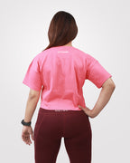 Zumba Crop TShirt Pink - Outgears Fitness