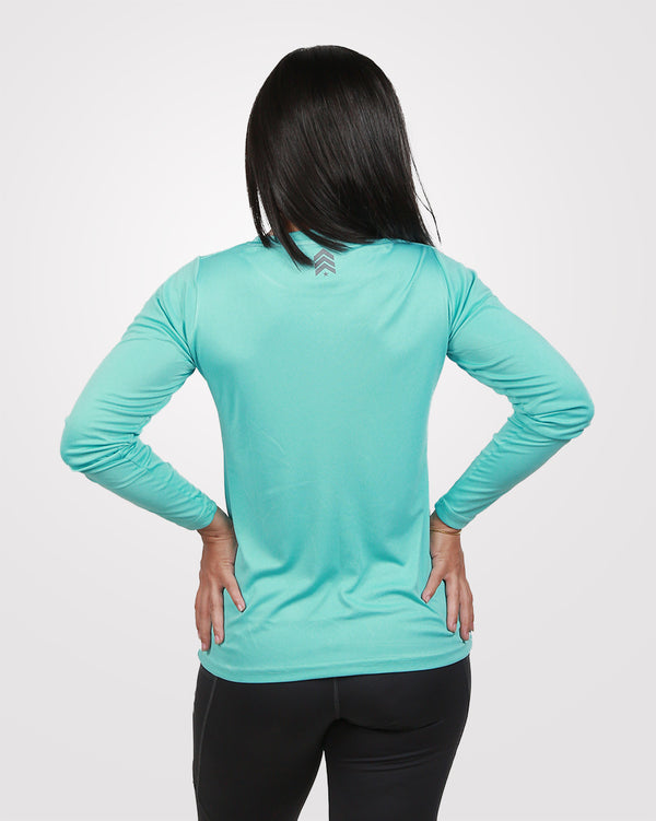 Sea Green Full Sleeves Tee Dri-Fit