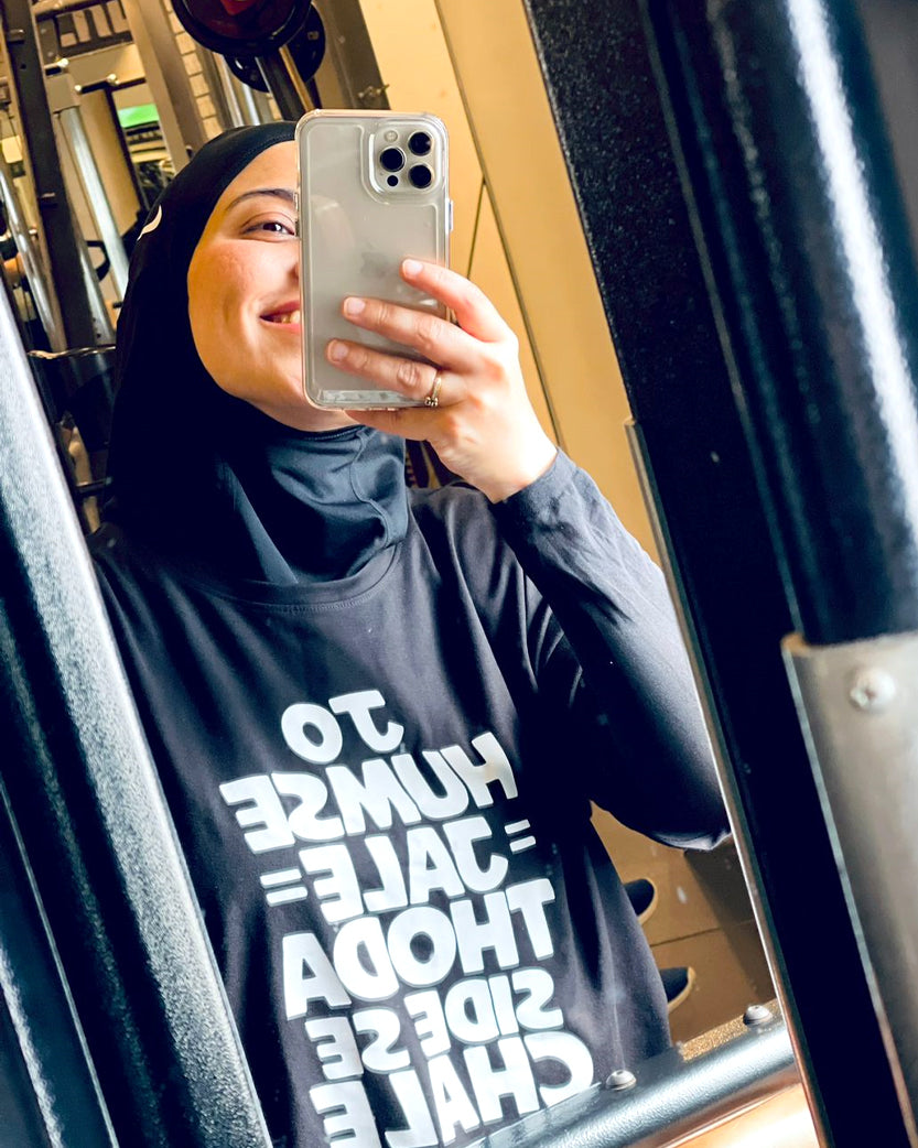 Women's Over Sized T-Shirt Black