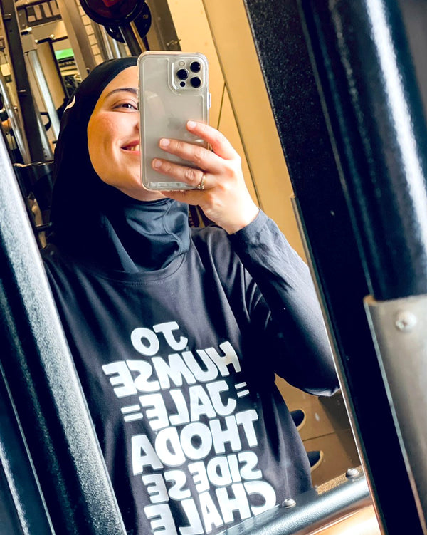 Women's Over Sized T-Shirt Black