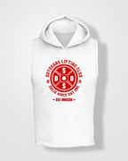Hood Tank Top White - Outgears Fitness
