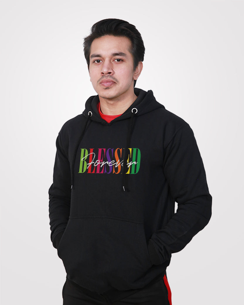 Men Hoodie Blessed