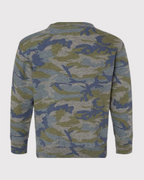 CAMO SWEAT SHIRT GrayBlue - Outgears Fitness