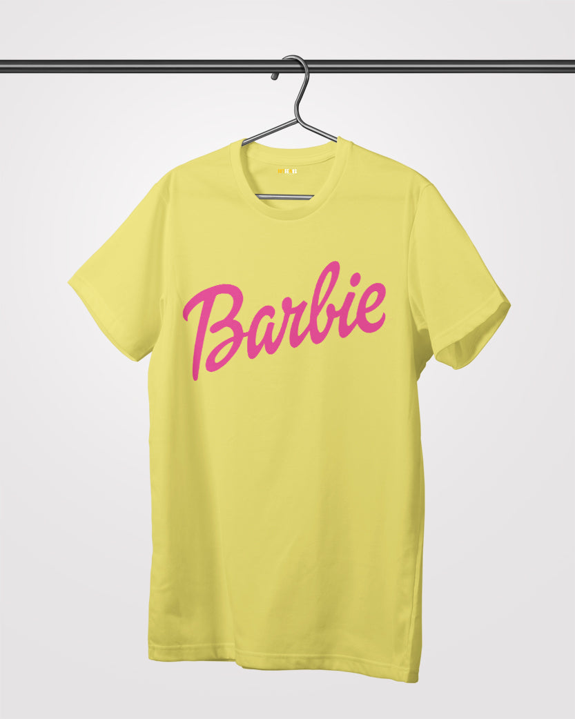barbie tshirt yellow
