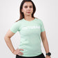 Women's SeaGreen Basic T-Shirt