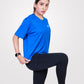 Women's Relaxed Drifit T-Shirt Blue