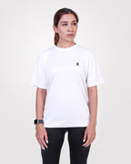 Women's Relaxed Drifit T-Shirt White - Outgears Fitness