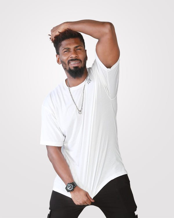 Men's Over Size T-Shirt White