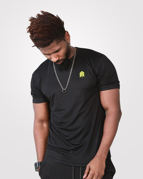 Black Dri-Fit Tee - Outgears Fitness