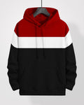 Pullover Hoodies Stripes Red - Outgears Fitness