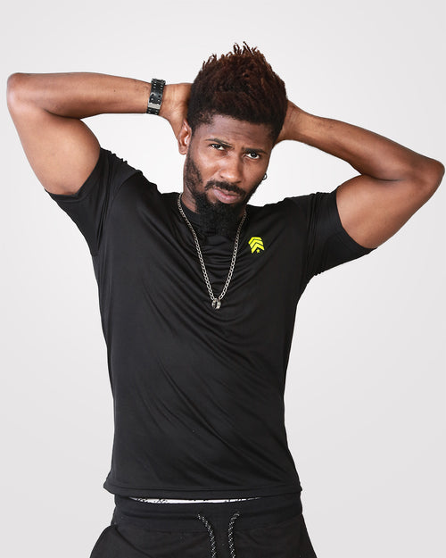 Black Dri-Fit Tee - Outgears Fitness