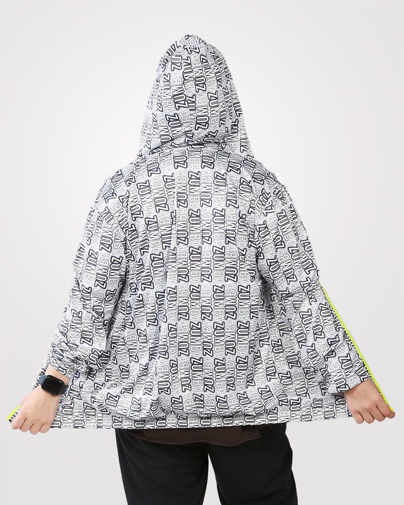 Zumba Jacket All Over Print Zip Up Jacket - Outgears Fitness