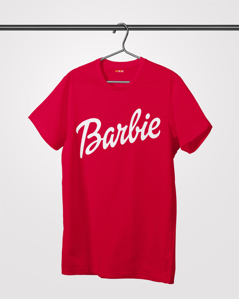 barbie tshirt red