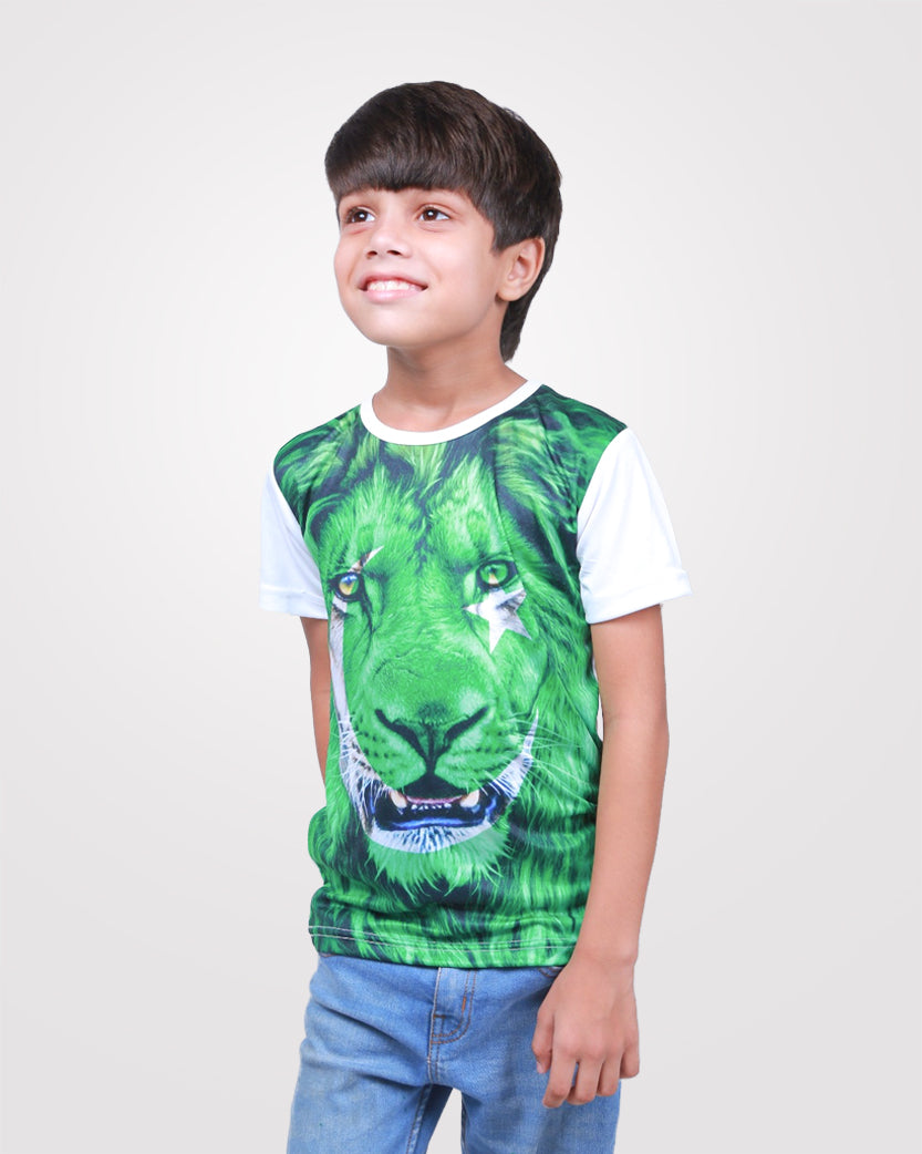 Find Pakistan Independence T-shirts for kids, perfect for boys and girls aged 3-12 years. These patriotic shirts are comfortable, stylish, and available for delivery all over Pakistan. Celebrate national pride with these special t-shirts for children. azadi tshirts