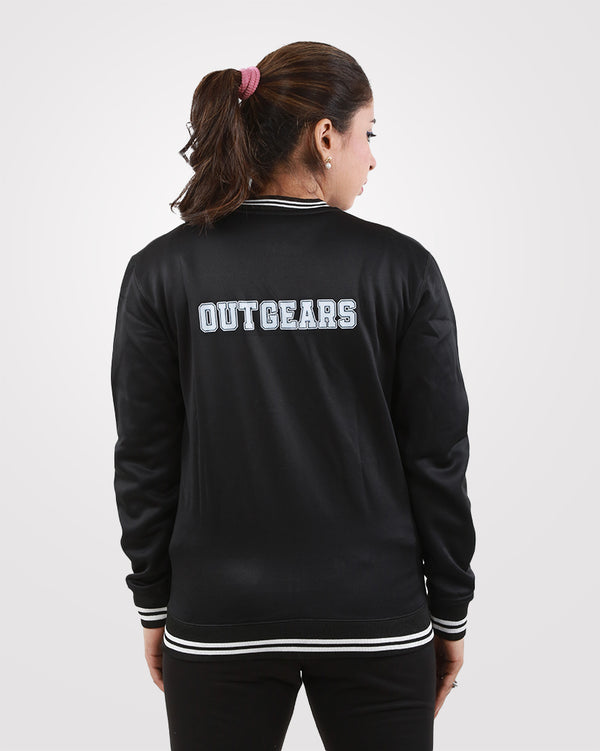 Women Bomber Jacket Black 2.0