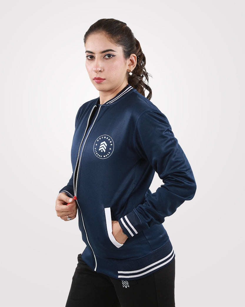 Women Bomber Jacket Navy 2.0