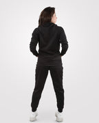 Women Winter Black Tracksuit - Outgears Fitness