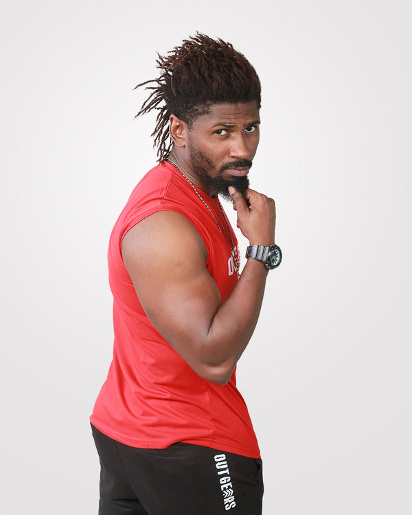 Men’s Tank Top Red 0.1