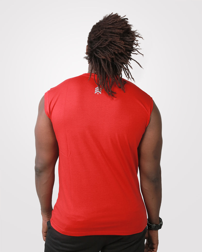 Men’s Tank Top Red 0.1 - Outgears Fitness