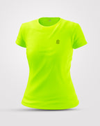 Women Dri-Fit T-Shirt Neon Green - Outgears Fitness