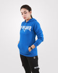 Women Hoodie Punisher Blue