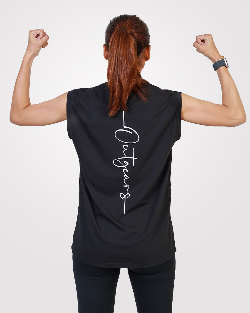 Womens Signature Tank Top Black