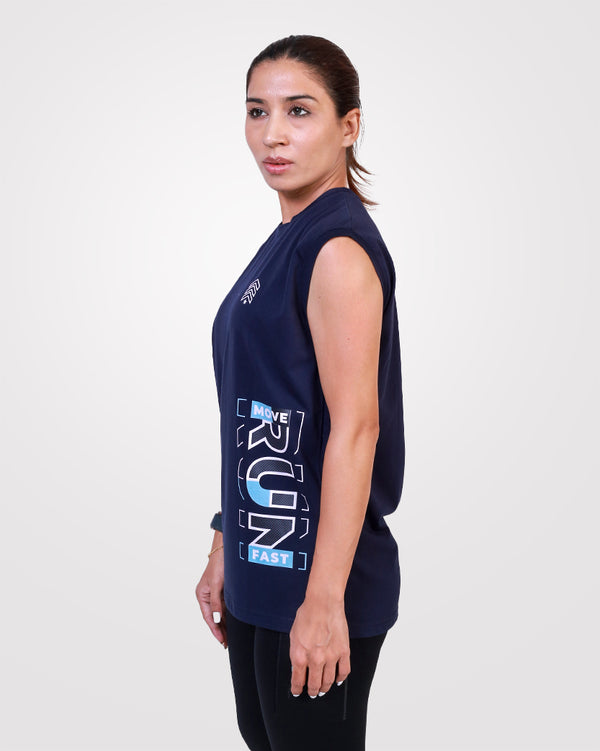 Womens Signature Tank Top Navy