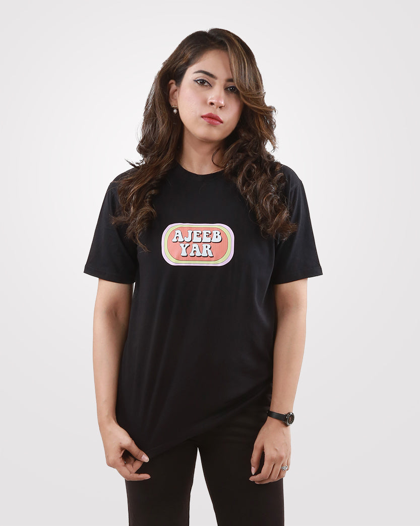 Women TShirt Ajeeb Yarr - Outgears Fitness