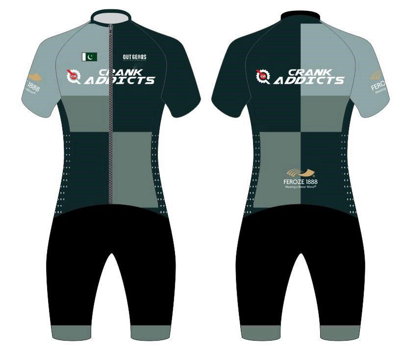 Cycling TT Skin Suit Crank Addicts - Outgears Fitness