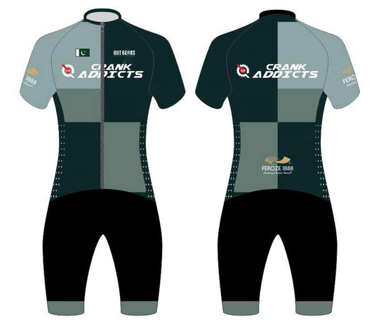 Cycling TT Skin Suit Crank Addicts