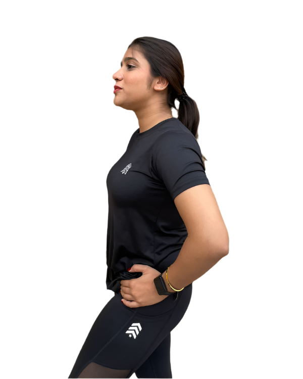 Womens Dri-Fit T-Shirt Black