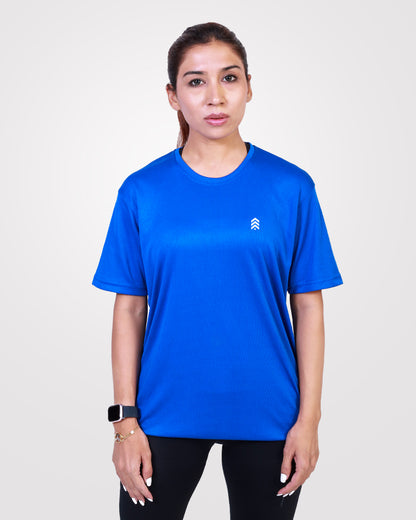 Women's Relaxed Drifit T-Shirt Blue