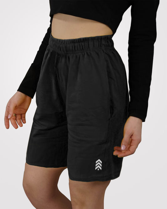 Womens Black Drifit Shorts