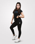 womens black tshirt