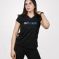 womens black tshirt