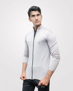 Summer Gym Jacket For Men’s Gray - outgearsfitness