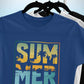 Men’s Summer Vibes T Shirts Half Sleeves - Outgears Fitness