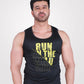 Mens Sando Black Drifit - outgearsfitness