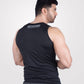 Mens Sando Black Drifit - outgearsfitness