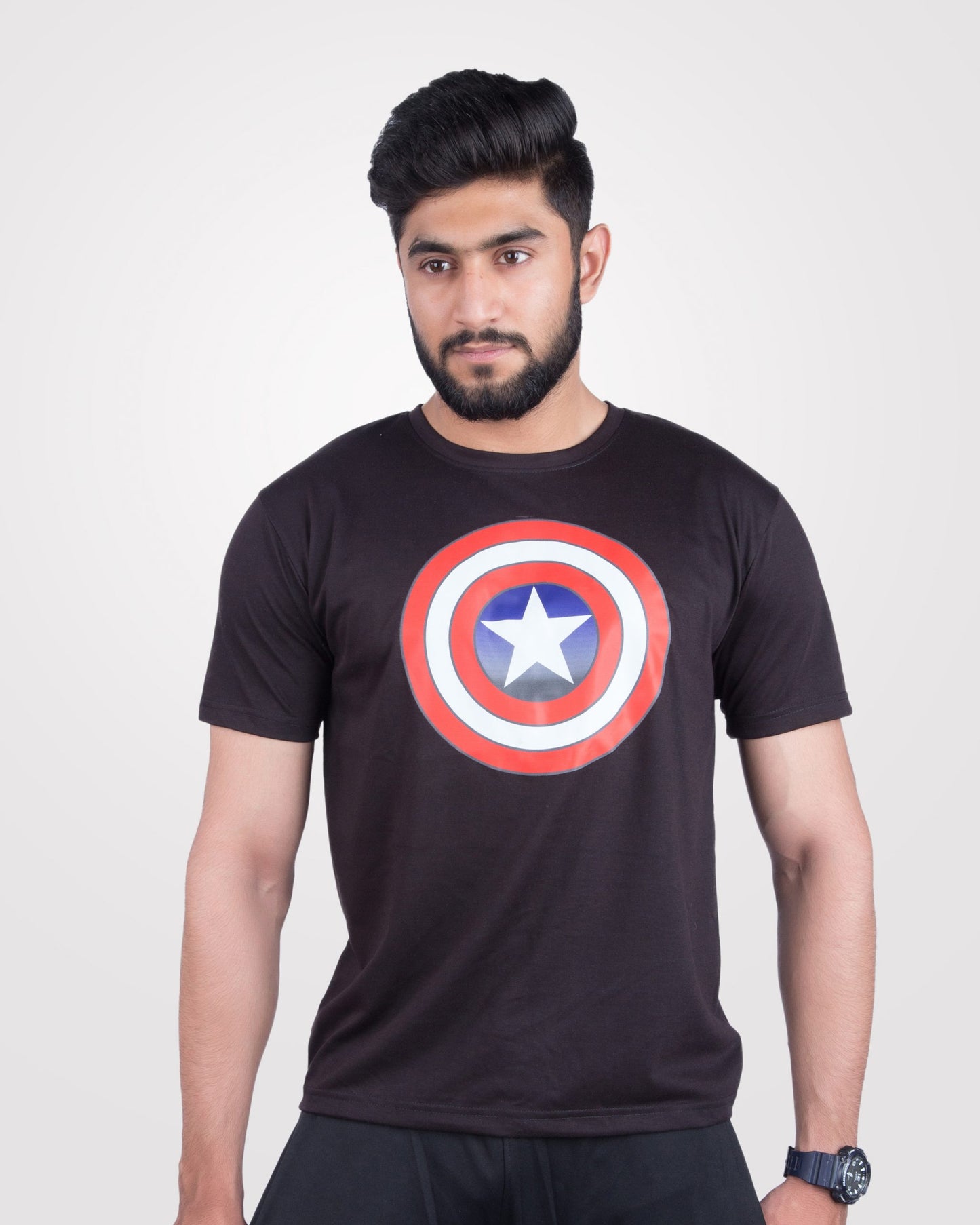 Cotton Tee Captain America - outgearsfitness