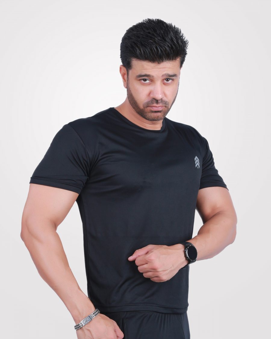 Dri-Fit Tee Black Outgears - outgearsfitness