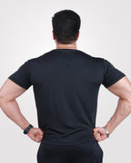Cotton Tee Gym Black - outgearsfitness