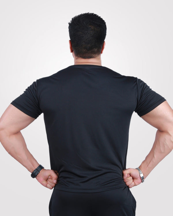 Cotton Tee Gym Black