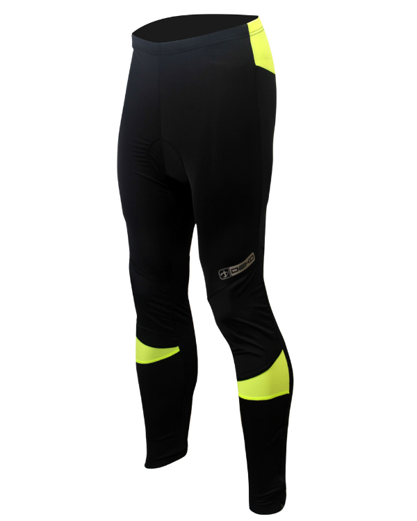Men’s Cycling Padded Tights Neon Color