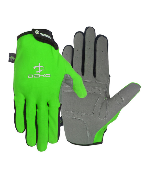 Workout Exercise, Finger Full Green Gloves for Men Women Cycling, GYM CrossFit - outgearsfitness