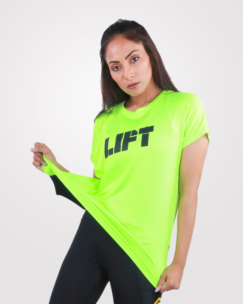 Womens Gym Tee Dri-Fit Lift - outgearsfitness