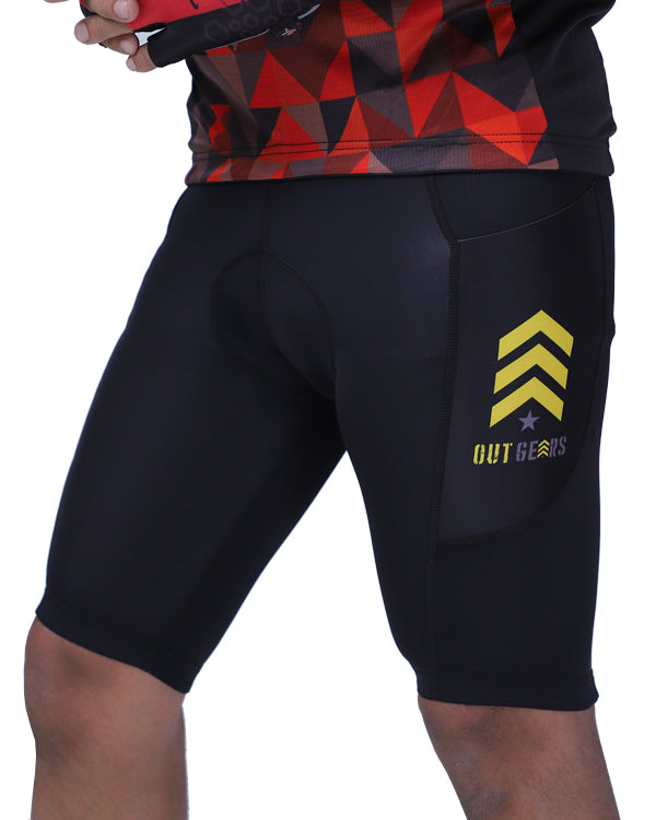 Cycling Padded Shorts With Pockets