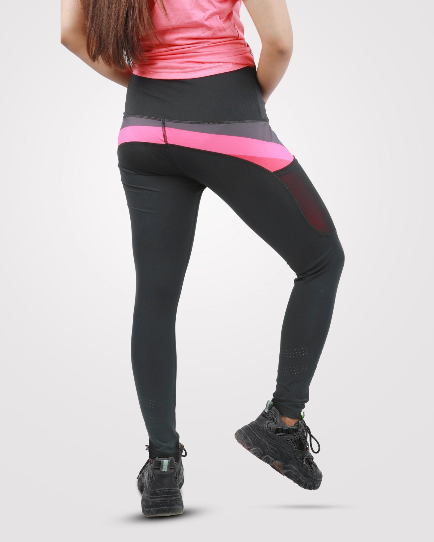 Gym Tights for Women’s with Pocket Pink - outgearsfitness