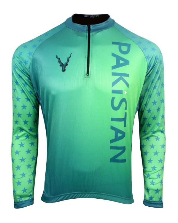 Pakistan Cycling Jersey Full Sleeves - outgearsfitness