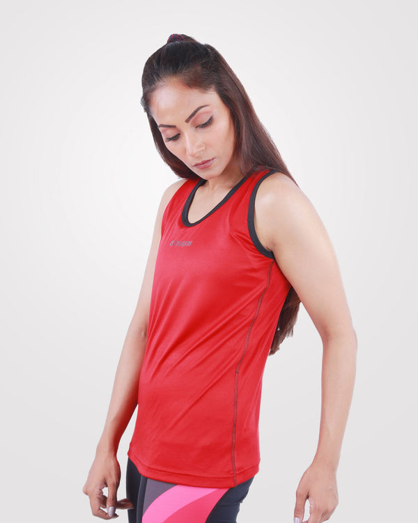 Women’s Tank Top Red Drifit